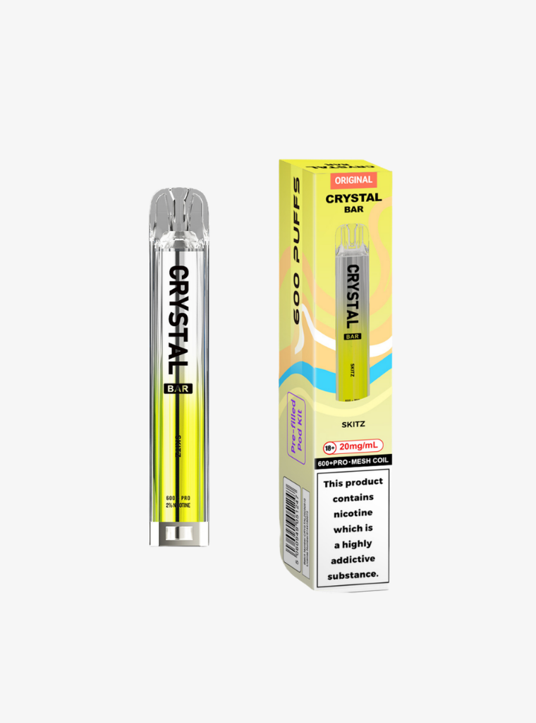 Crystal Bar | Prefilled Pod Kit | Skitz | 20mg | 600 Puffs
