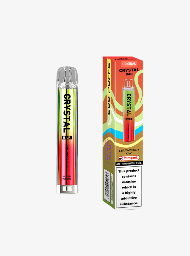 Crystal Bar | Prefilled Pod Kit | Strawberry Kiwi | 20mg | 600 Puffs