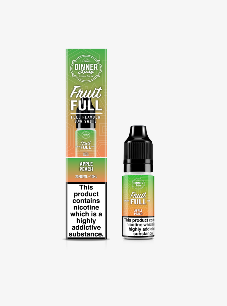 Dinner Lady | Fruit Full | Apple Peach | Nic Salts | 5mg