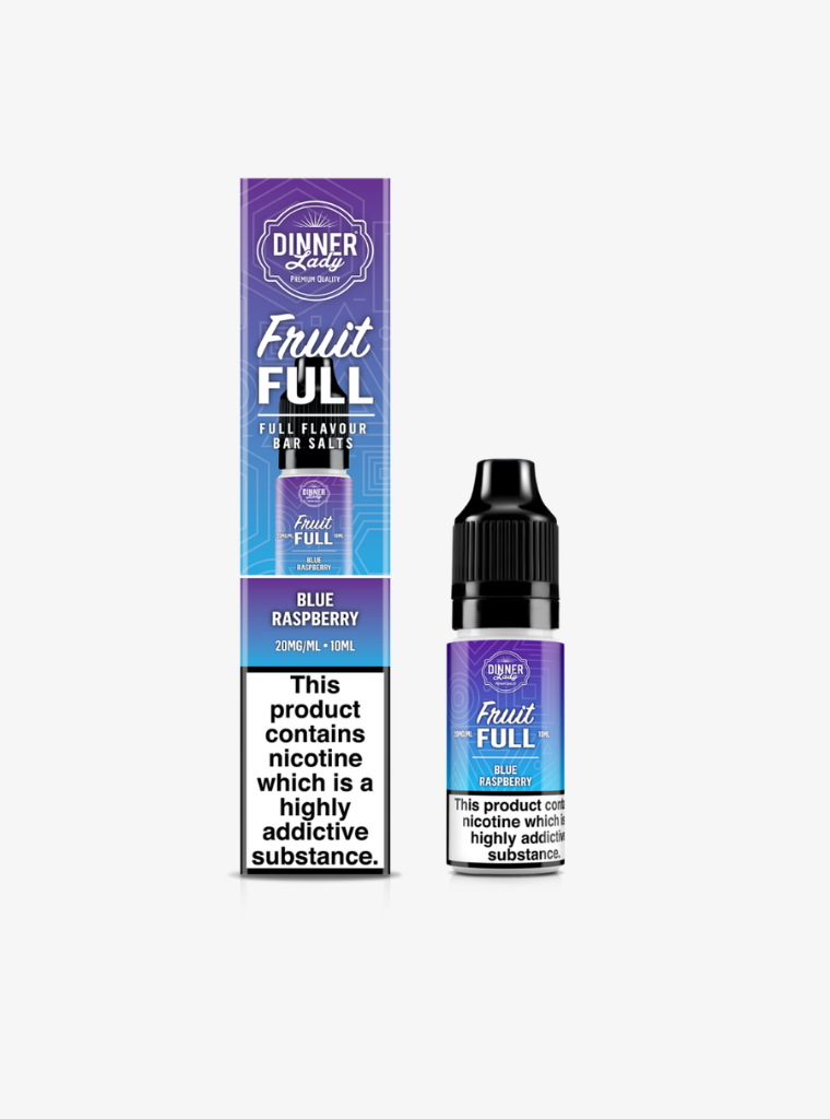Dinner Lady | Fruit Full | Blue Raspberry | Nic Salts | 10mg