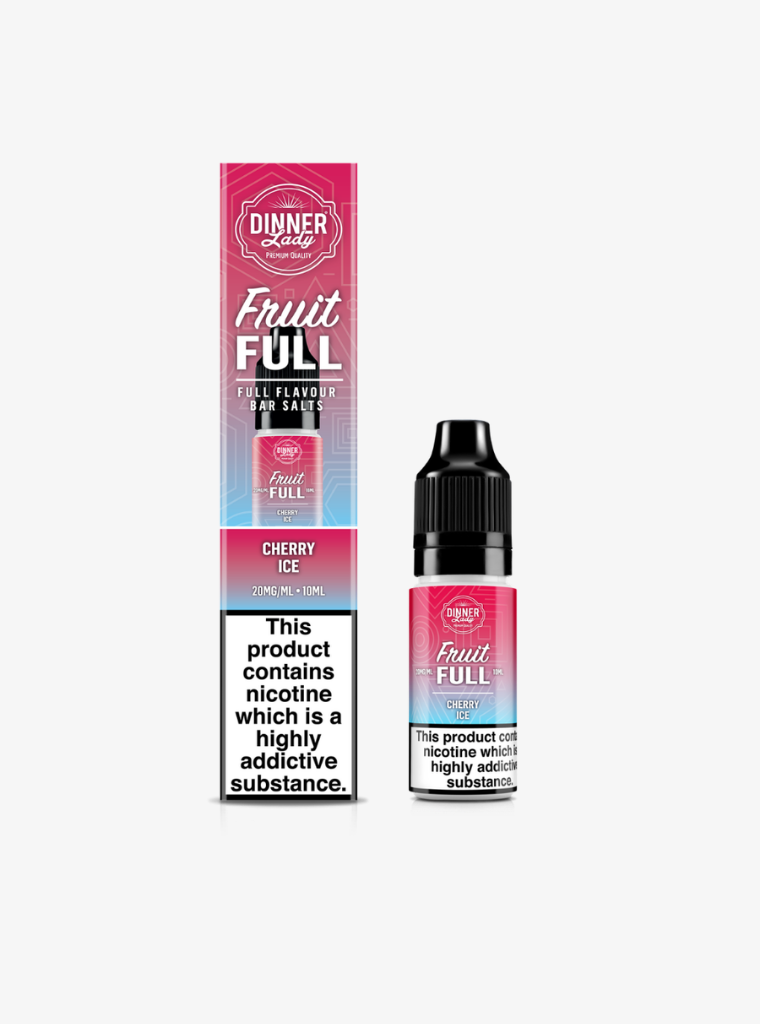 Dinner Lady | Fruit Full | Cherry Ice | Nic Salts | 10mg