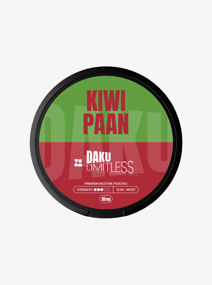 Daku Limitless | Kiwi Paan | Nic Pouches | 10mg per pouch