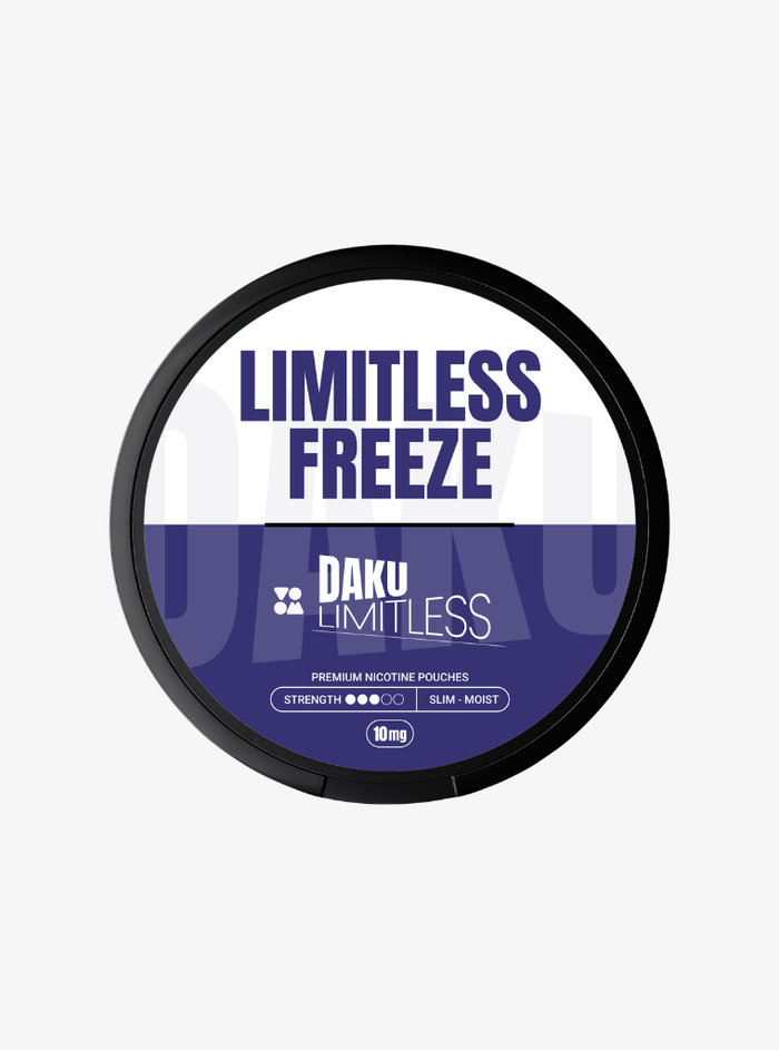 Daku Limitless | Limitless Freeze | Nic Pouches | 10mg per pouch
