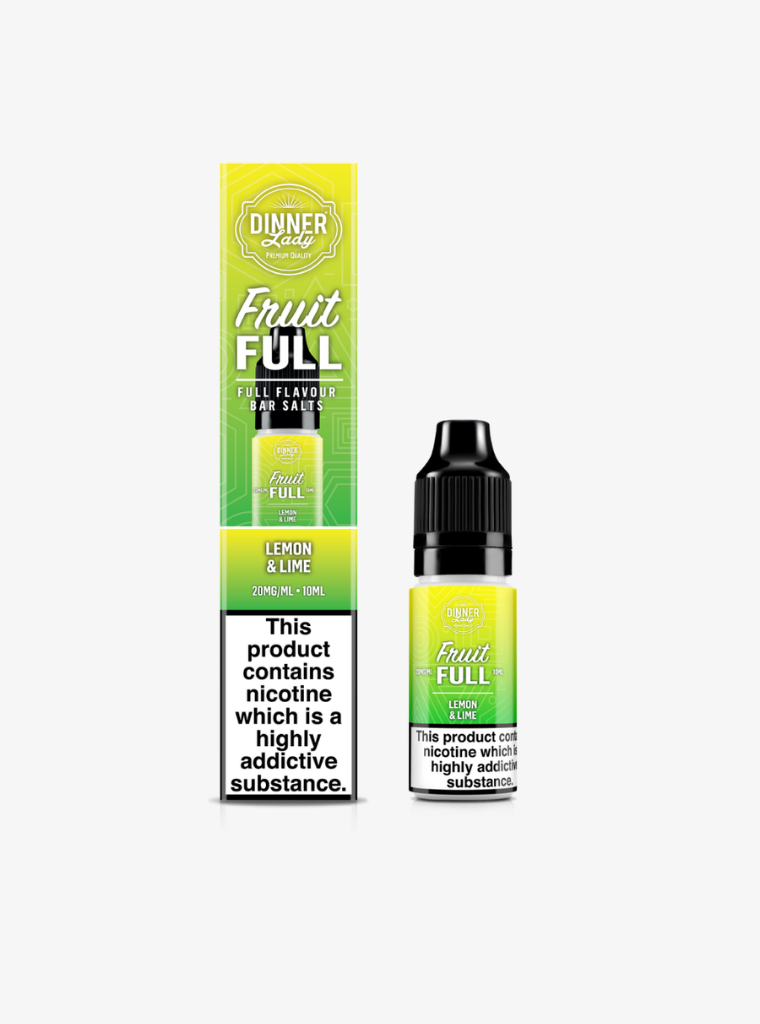 Dinner Lady | Fruit Full | Lemon & Lime | Nic Salts | 5mg