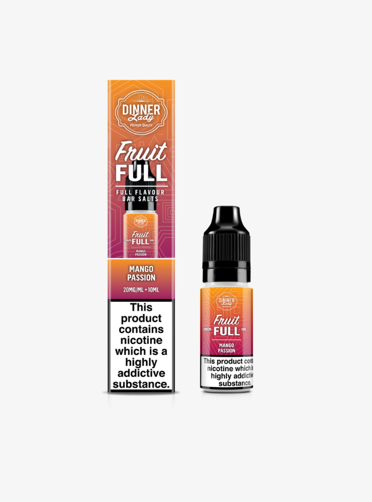 Dinner Lady | Fruit Full | Mango Passion | Nic Salts | 10mg-1