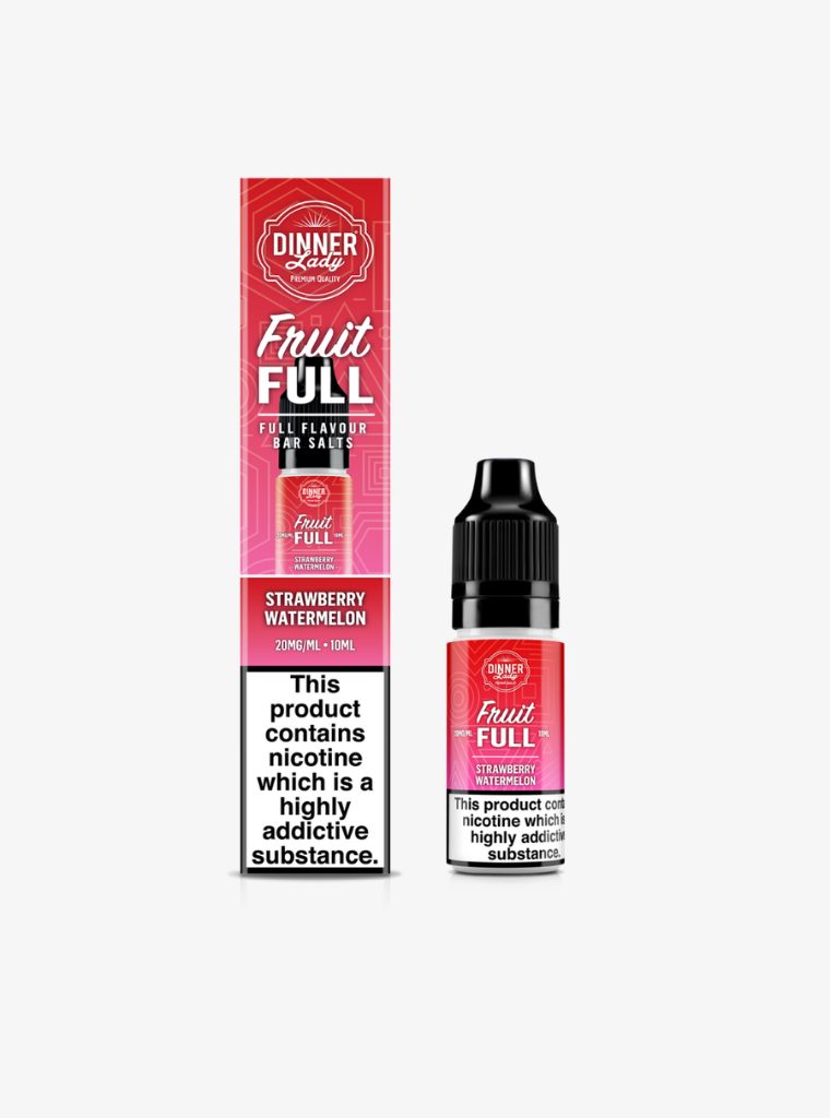 Dinner Lady | Fruit Full | Strawberry Watermelon | Nic Salts | 10mg