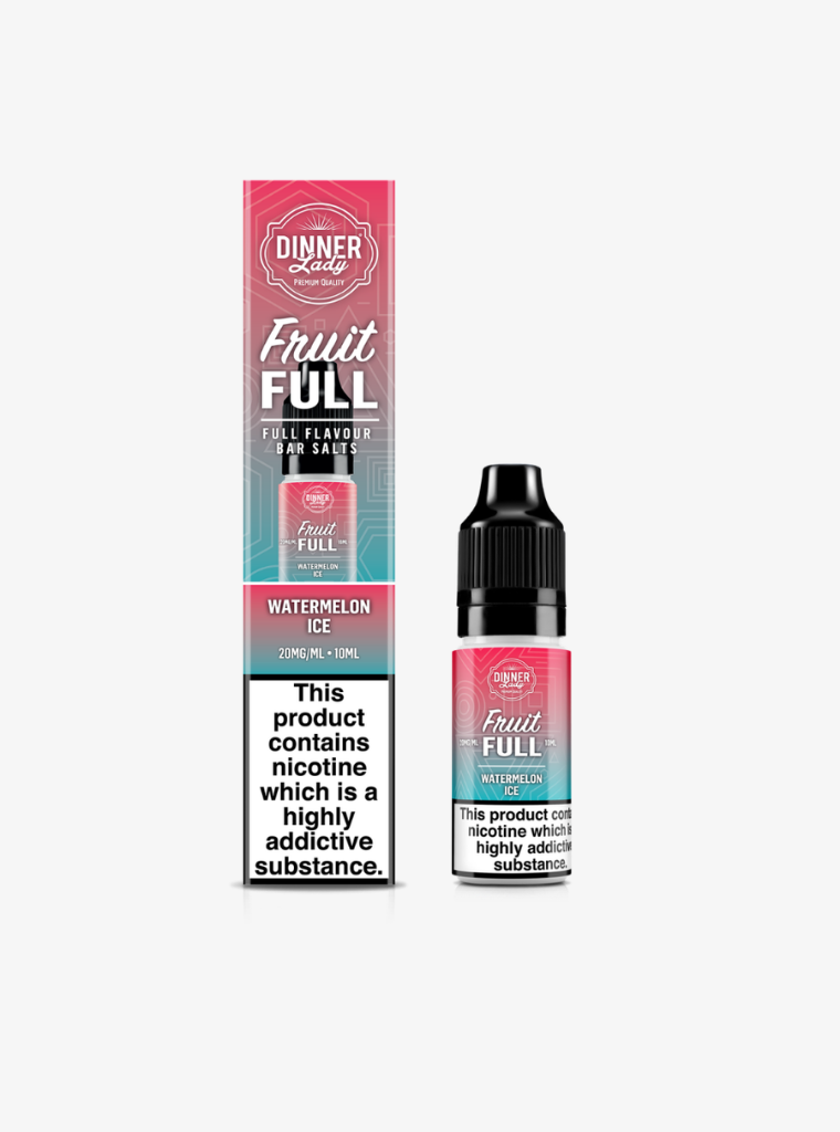 Dinner Lady | Fruit Full | Watermelon Ice | Nic Salts | 20mg
