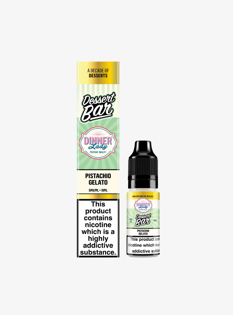 Dinner Lady | Dessert Bar Salts | Pistachio Gelato | Nic Salts | 5mg