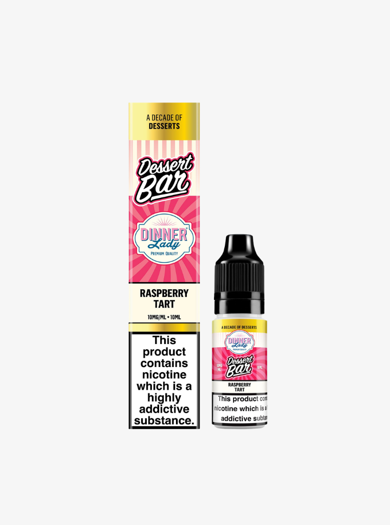 Dinner Lady | Dessert Bar Salts | Raspberry Tart | Nic Salts | 10mg-1