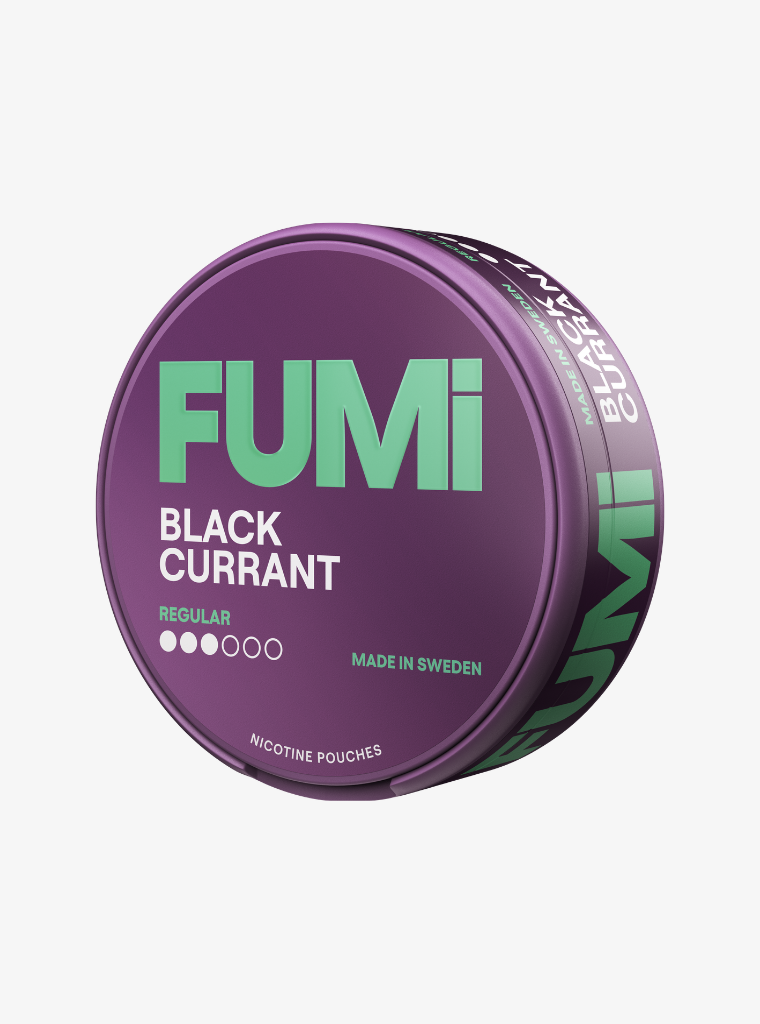 FUMi | Blackcurrant | Nic Pouches | Regular 4mg per pouch