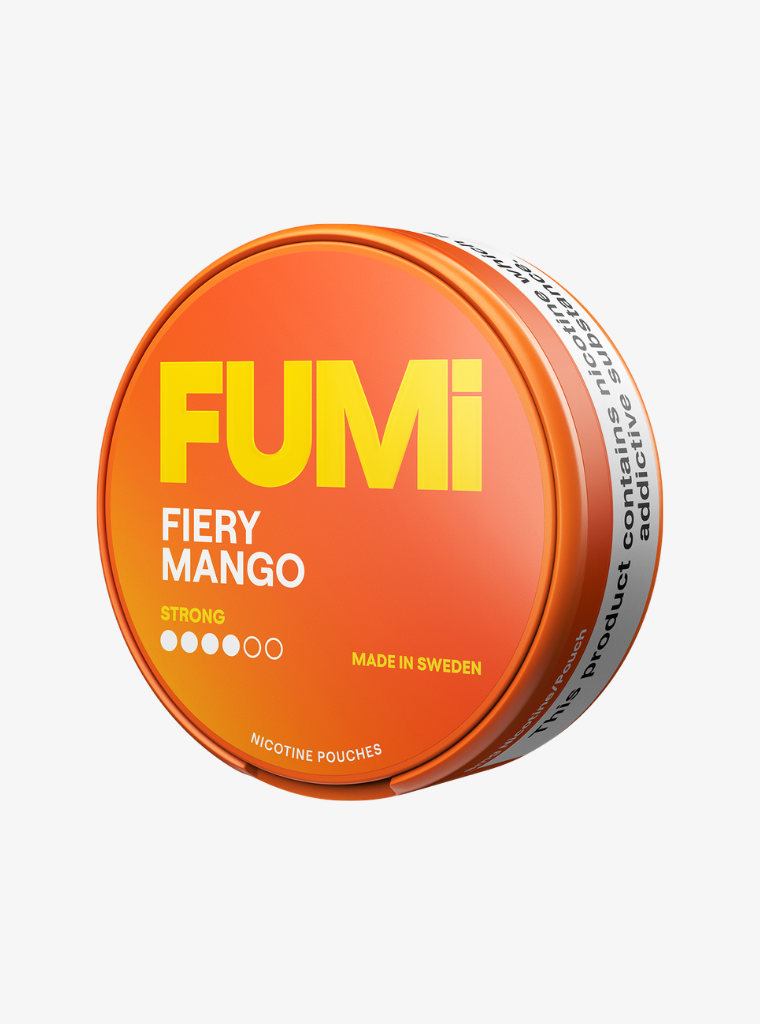 FUMi | Fiery Mango | Nic Pouches | Strong 8mg per pouch
