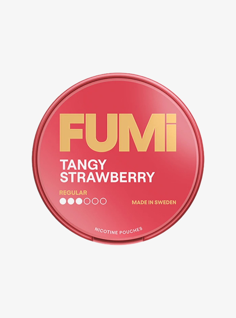FUMi | Tangy Strawberry | Nic Pouches | Regular 4mg per pouch