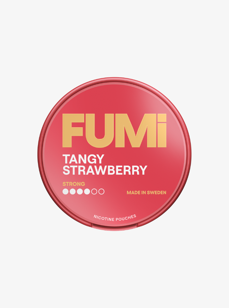 FUMi | Tangy Strawberry | Nic Pouches | Strong 8mg per pouch-1