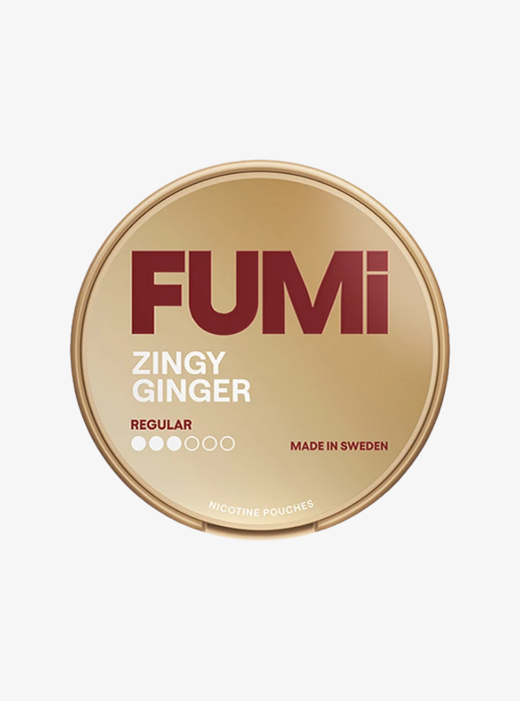 FUMi | Zingy Ginger | Nic Pouches | Regular 4mg per pouch