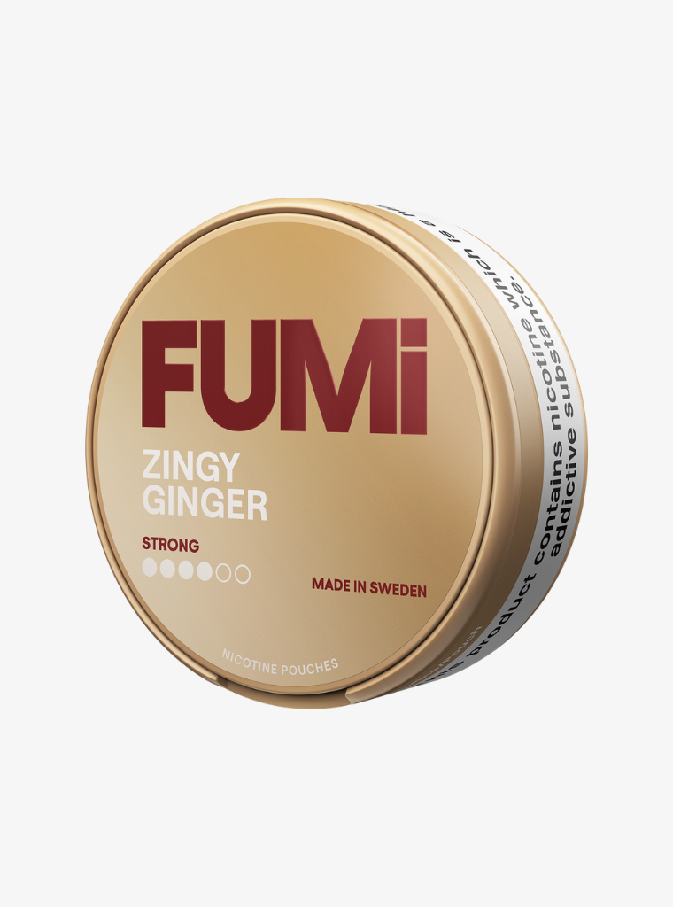FUMi | Zingy Ginger | Nic Pouches | Strong 8mg per pouch