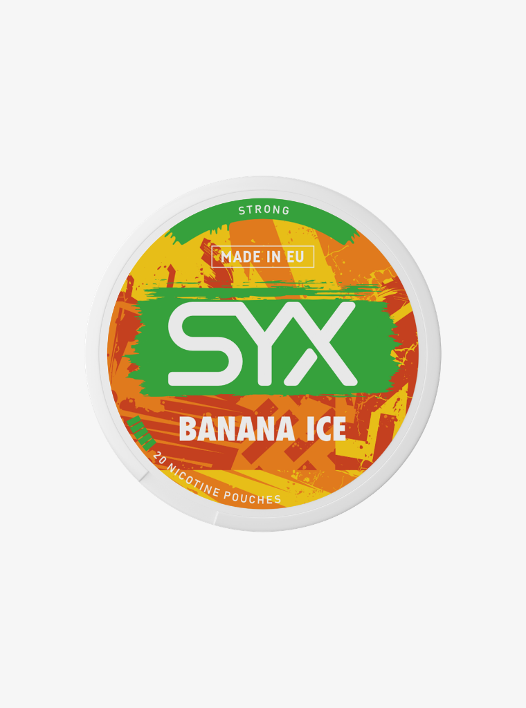 SYX | Banana Ice | Nic Pouches | 11.49mg per pouch