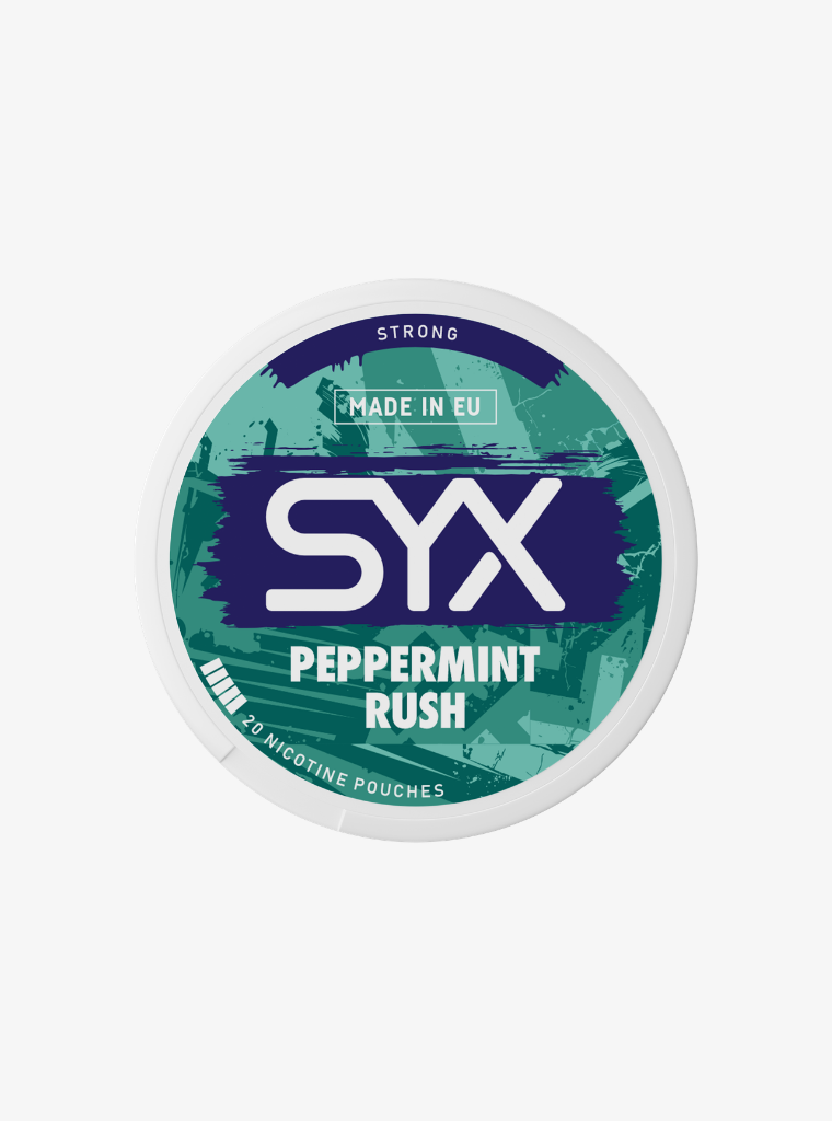 SYX | Peppermint Rush | Nic Pouches | 11.49mg per pouch