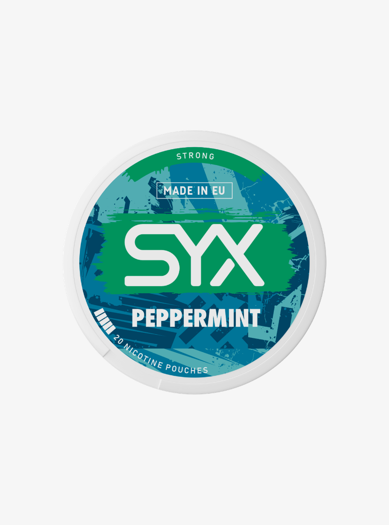 SYX | Peppermint | Nic Pouches | 11.49mg per pouch