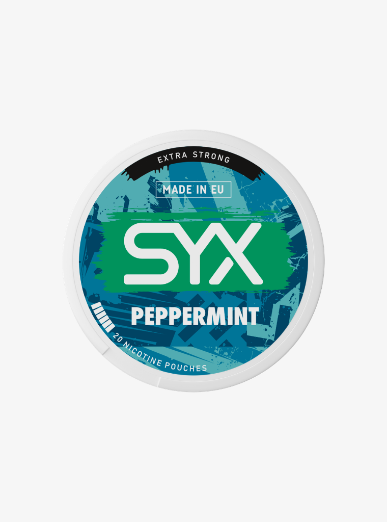 SYX | Peppermint | Nic Pouches | 19.95mg per pouch