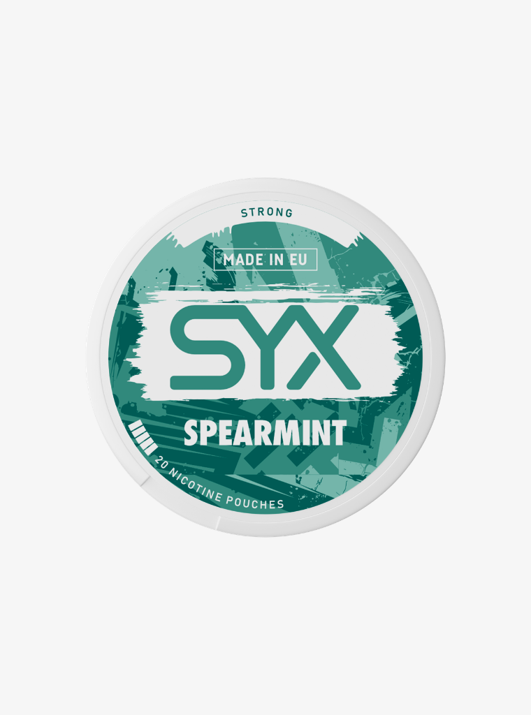 SYX | Spearmint | Nic Pouches | 11.49mg per pouch