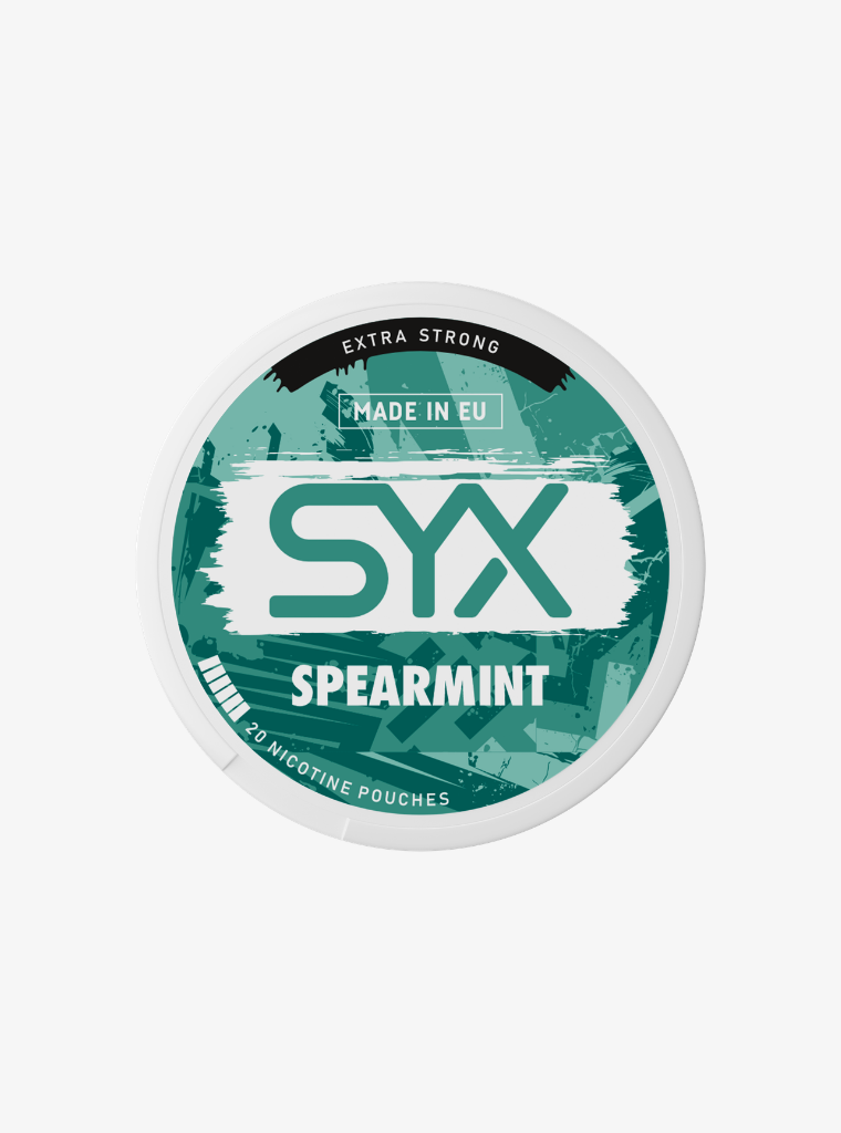 SYX | Spearmint | Nic Pouches | 19.95mg per pouch