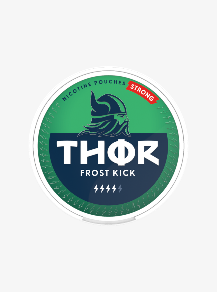 THOR | Frost Kick | Nic Pouches | Strong 9.5mg per pouch