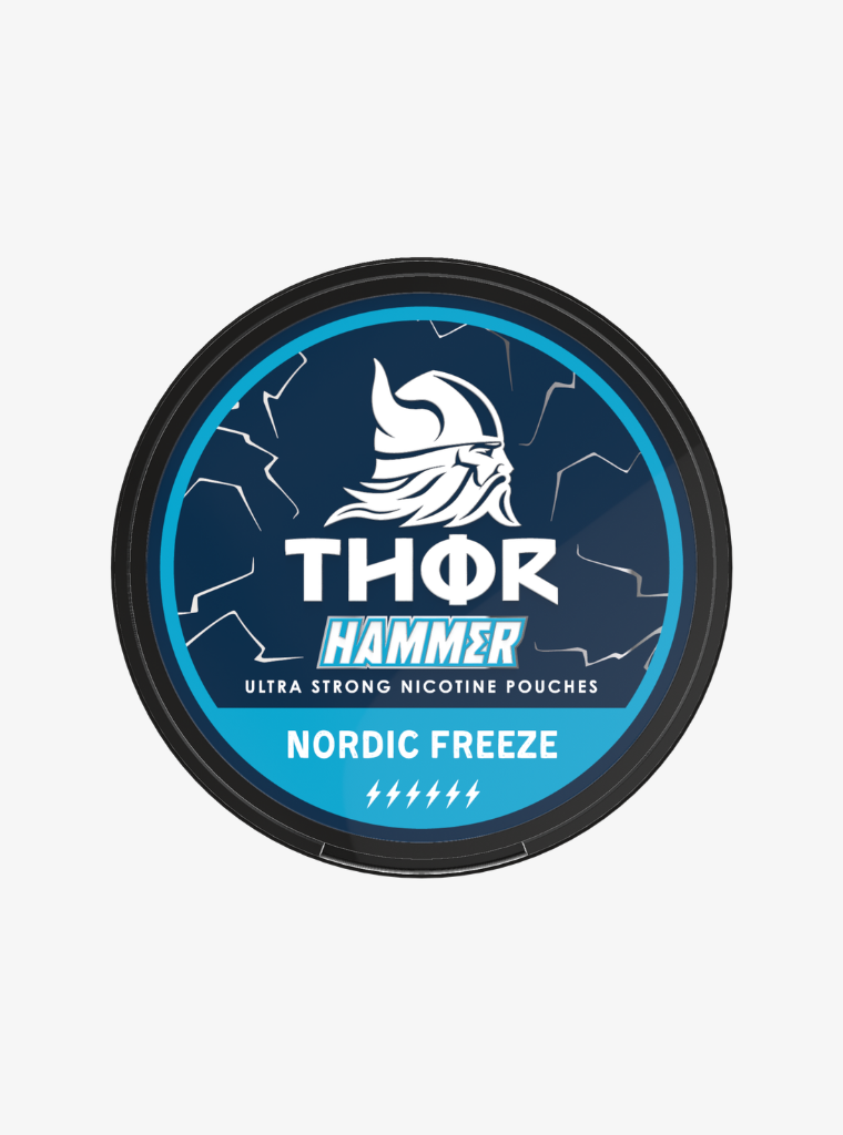 THOR | Nordic Freeze | Nic Pouches | Hammer 16mg per pouch-1